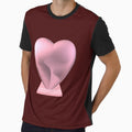 3d pink heart by NAGNE