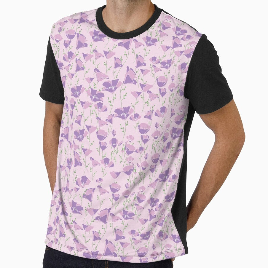 Poppy garden seamless (i) by Reshma Rajagopal