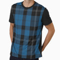 Blue Clan Ramsay Hunting Tartan Plaid Pattern by Whimsydesigns