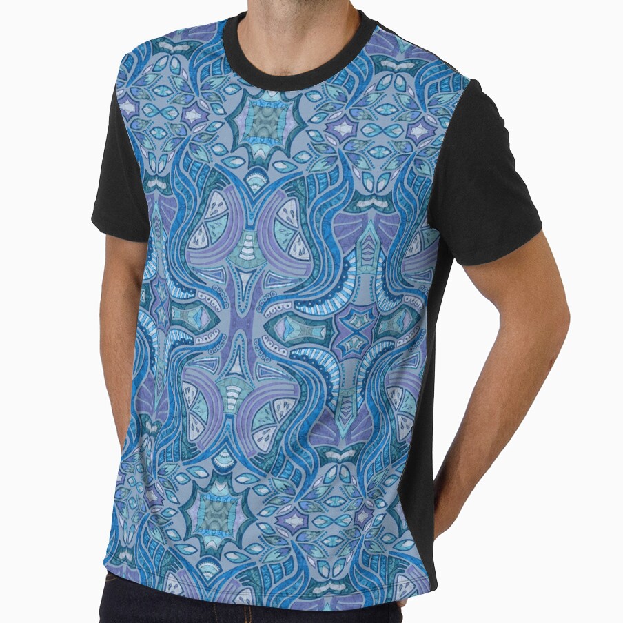 Bohemian Irachaos Blue by Deborah Maxemow