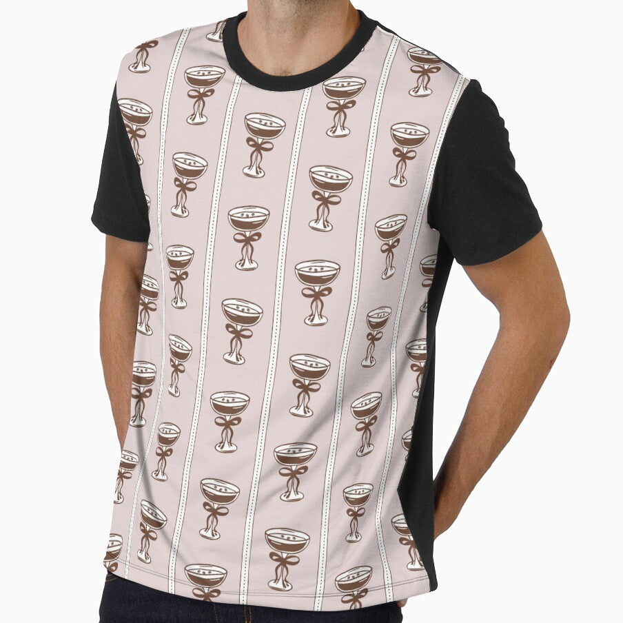 Espresso Martini Stripe by redwoodandvine