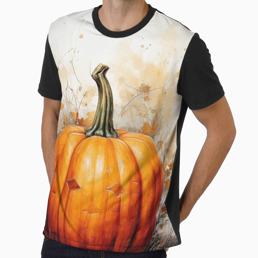 Pumpito - Pumpkin Watercolor (1/16) by sabantha