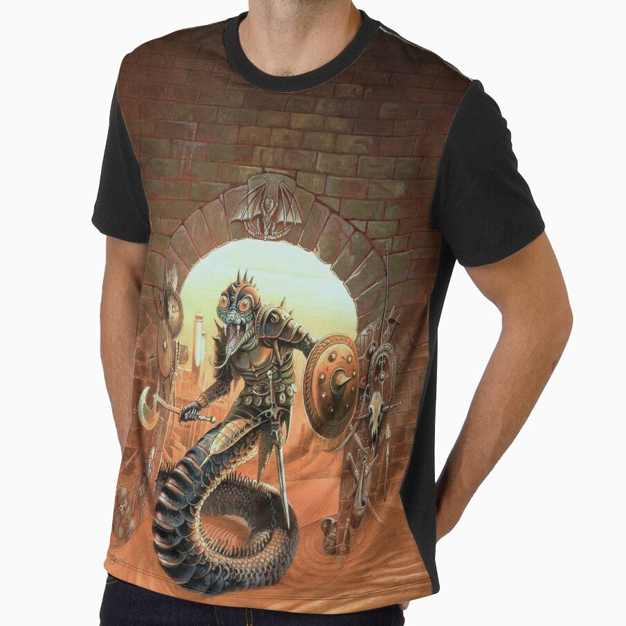 The guardian at the Gate by Chris Achilleos by House of Achilleos