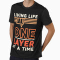 Living Life One Layer At A Time Funny Modern Design with 3d Printer Extruder! by venomousvector