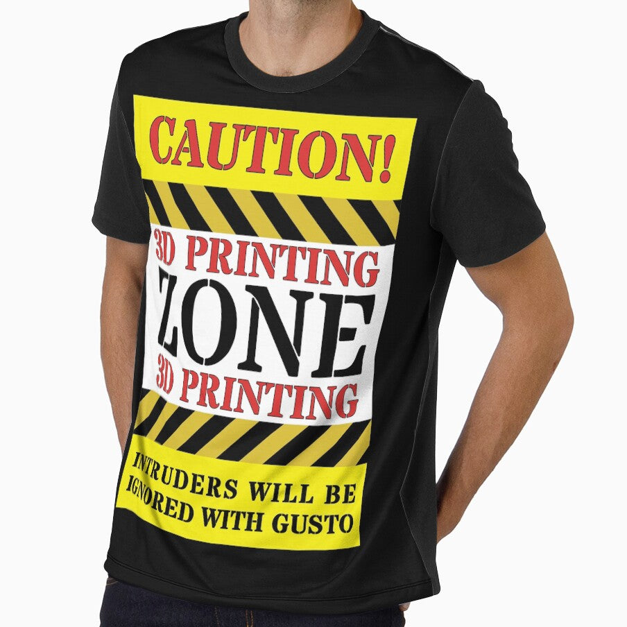 3D Printing Zone by BadAttitudeTees