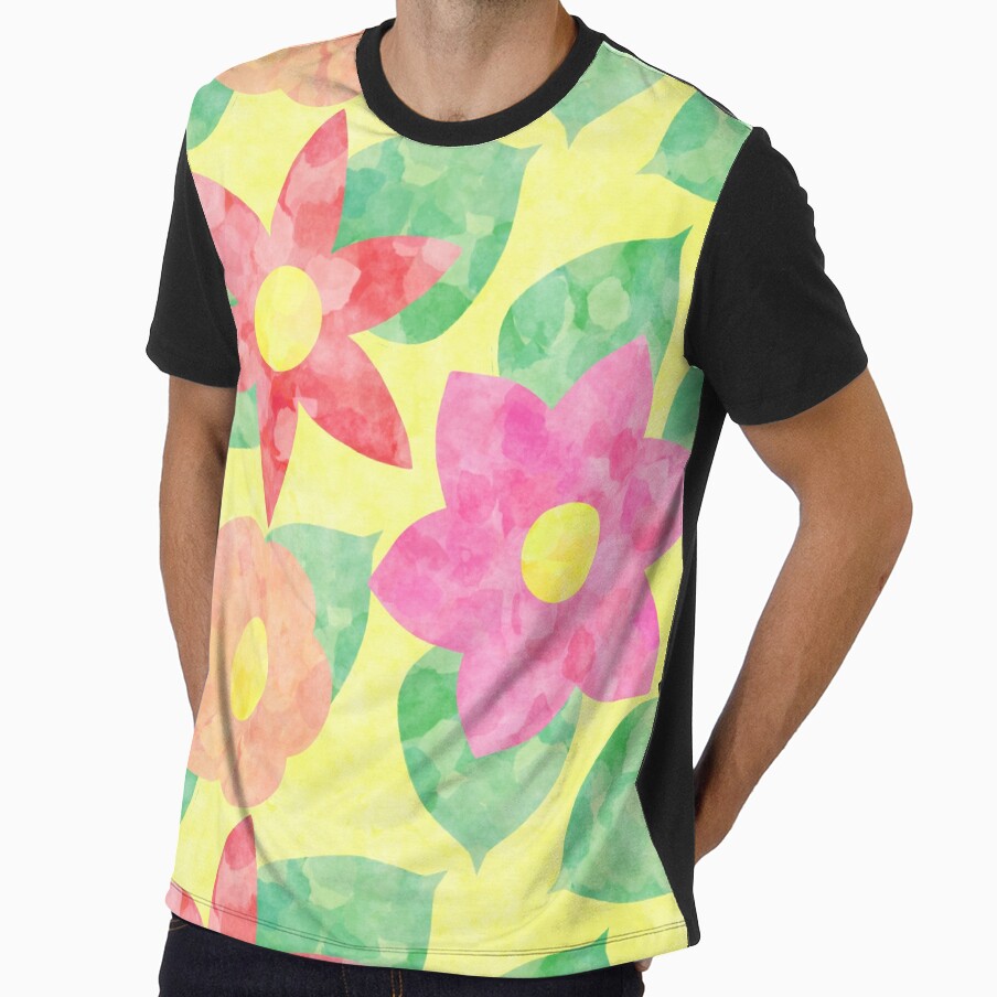 Colorful Seamless Floral Pattern by fotollissimo