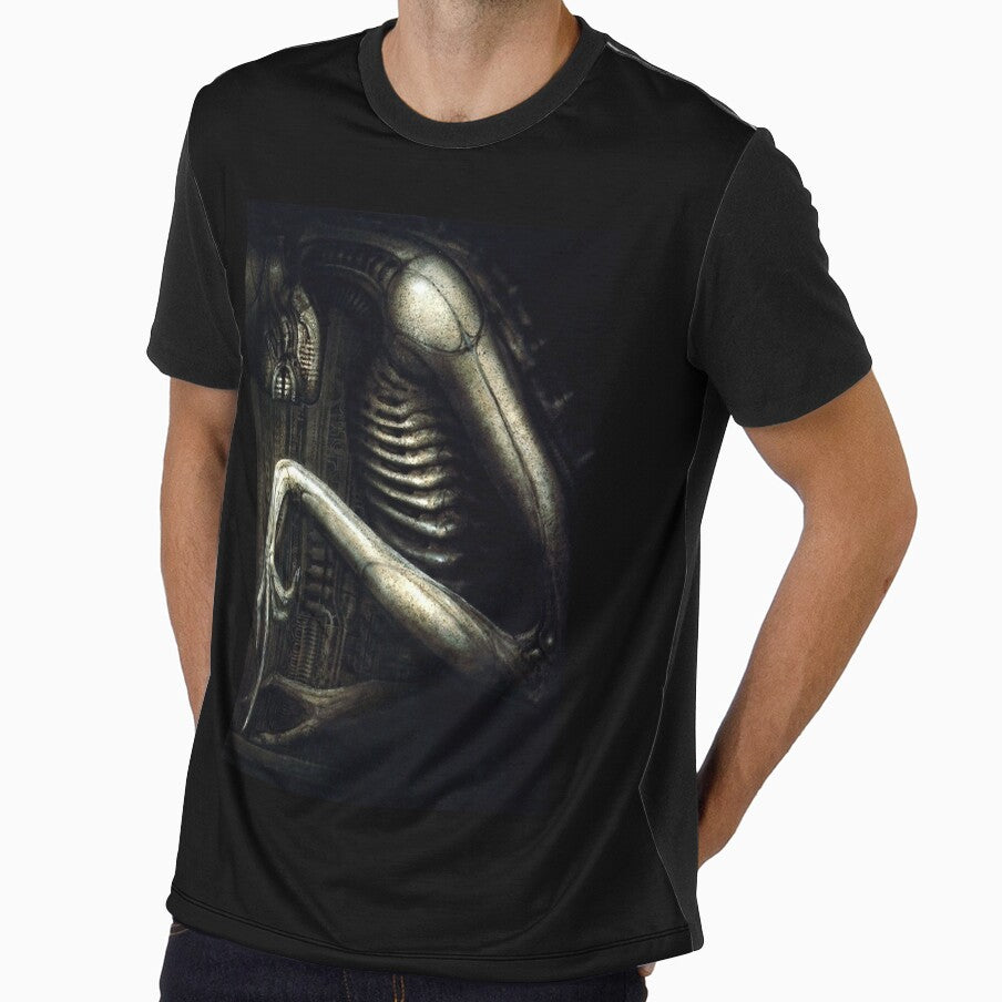 H.R Giger - The Redeemer - Art vintage black by AshleyerStreet