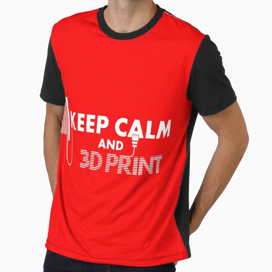 Keep Calm & 3D Print | Engineering & Maker Humour by cperrydesign