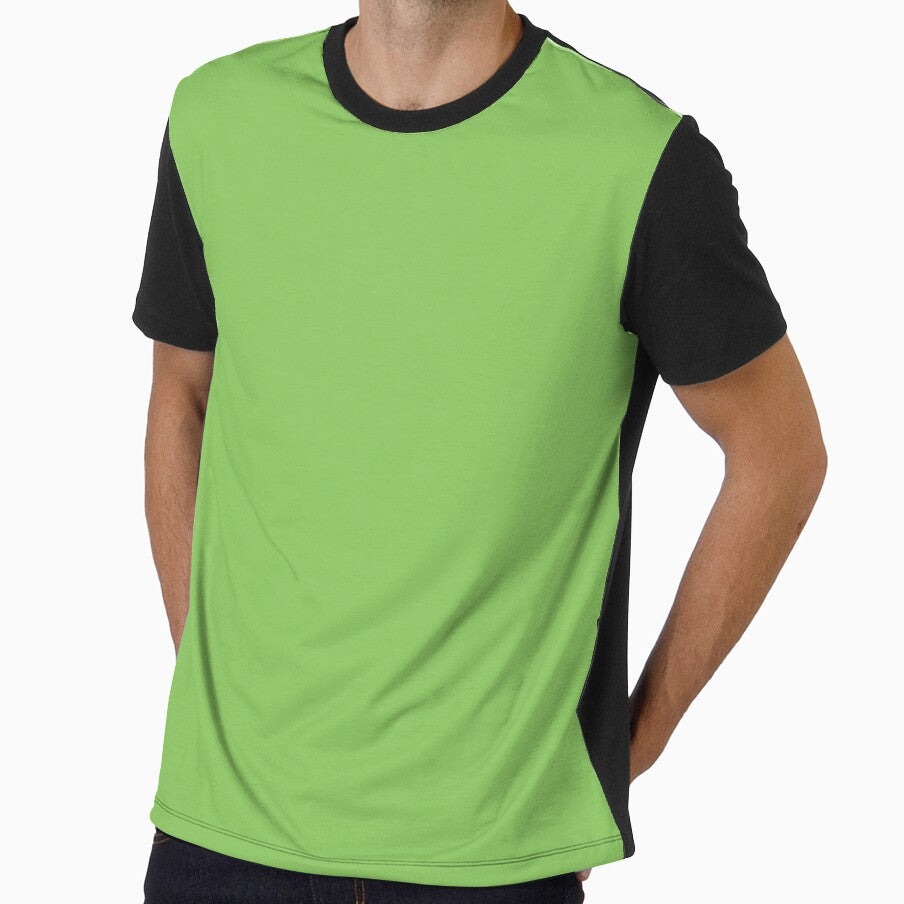 Neon Green Solid Plain Background by burbankdesigns
