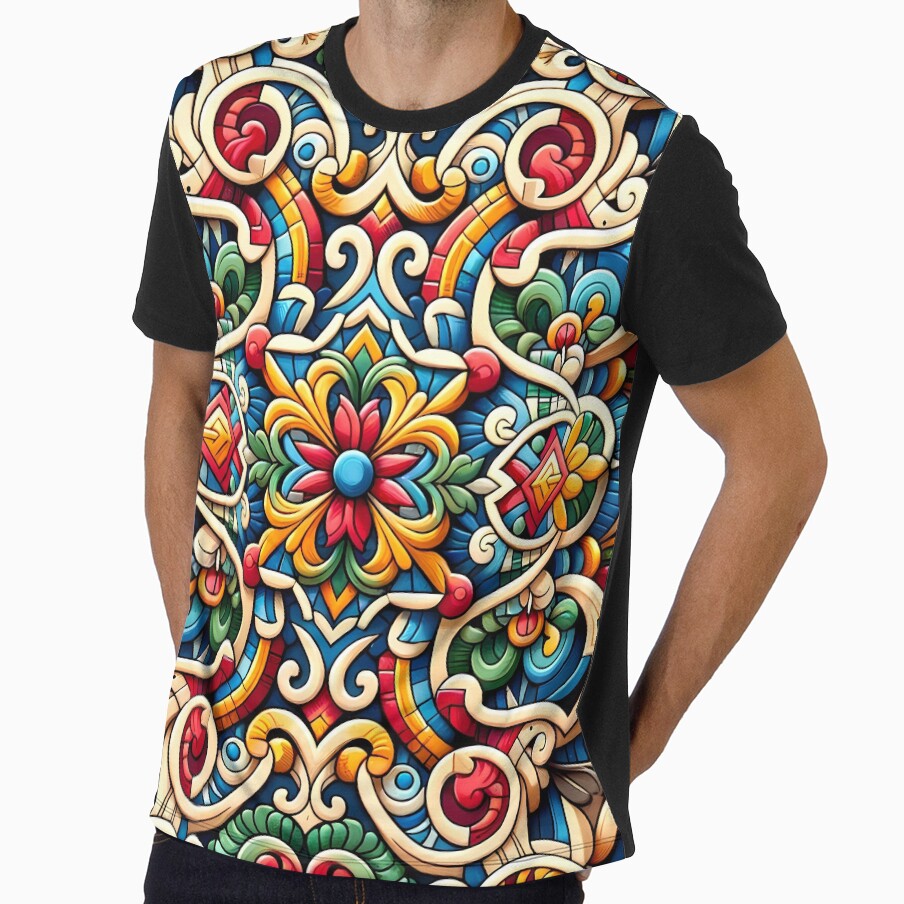 Colorful Sgraffito Pattern by NeatSplash