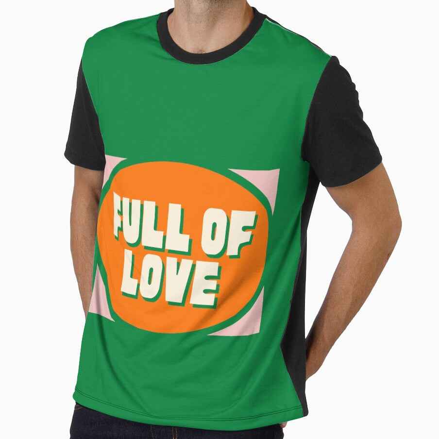 "Full of Love" in Orange Green Pink by Dream Big! by E. H.