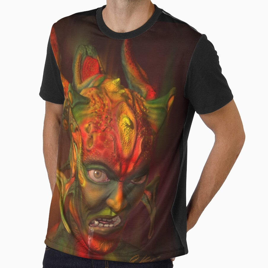 The Evil - Fantasy Alien 3D Illustration - original Version by KairoDesign