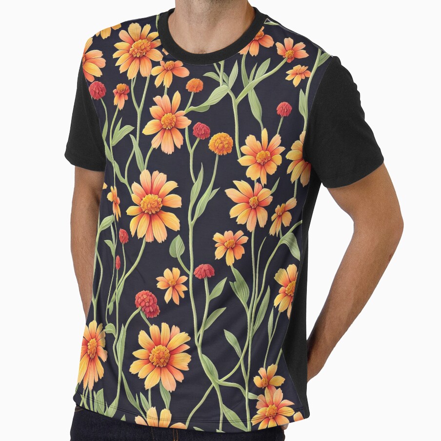 Beautiful flowers pattern by Purple-Horizon