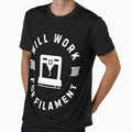 Will Work for Filament - 3D Printing by BadAttitudeTees