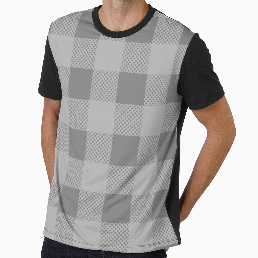 Two Tone Gray Plaid Seamless Pattern by fotollissimo
