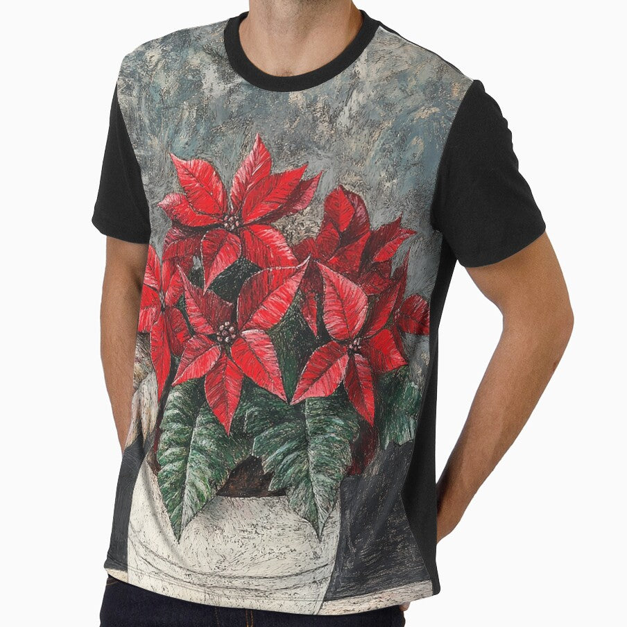 Poinsira - Abstract poinsettia (8/8) by sabantha