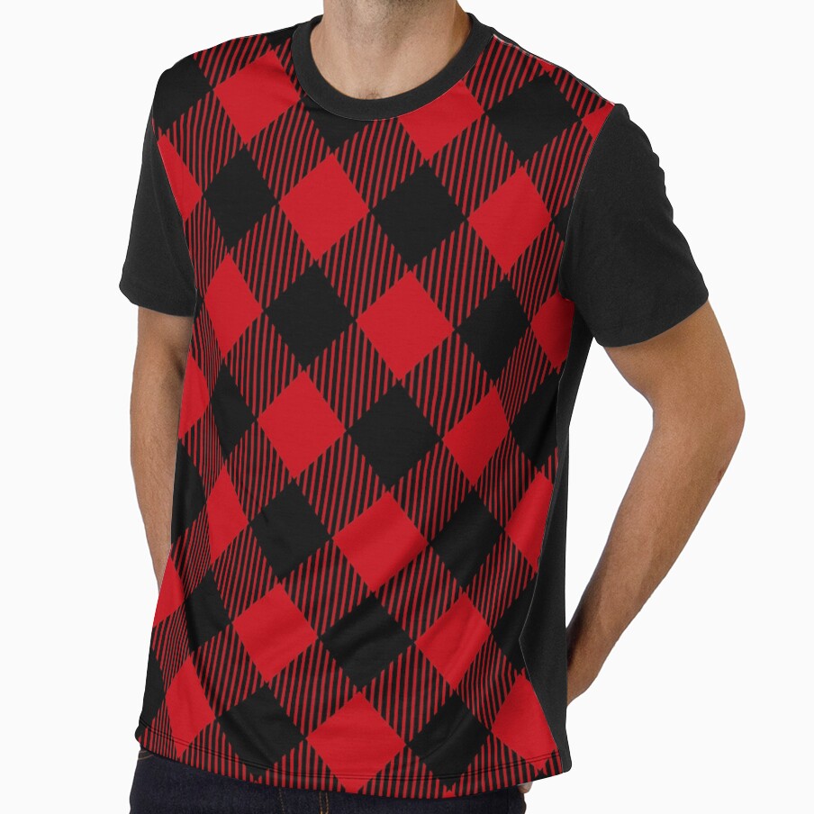 Buffalo Plaid Christmas Winter Pattern by ZiesMerch