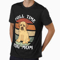 Full time pug mom retro sunset by infleims