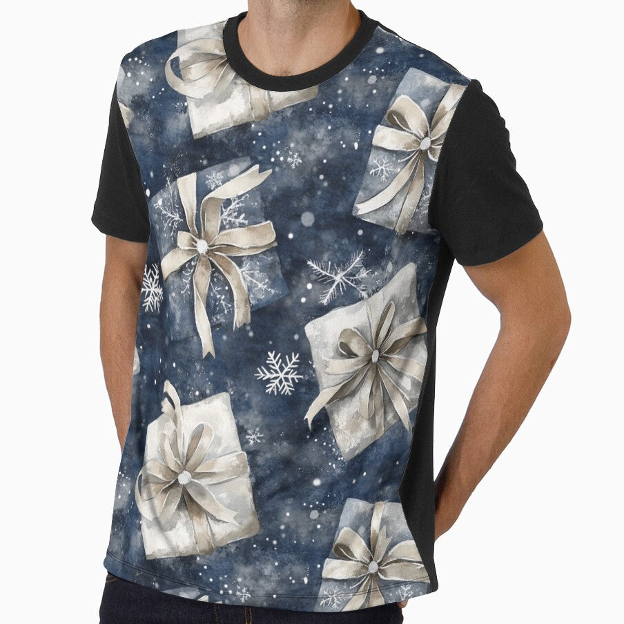 Blue Beige Presents Winter Christmas All Over by Feeling Artsy