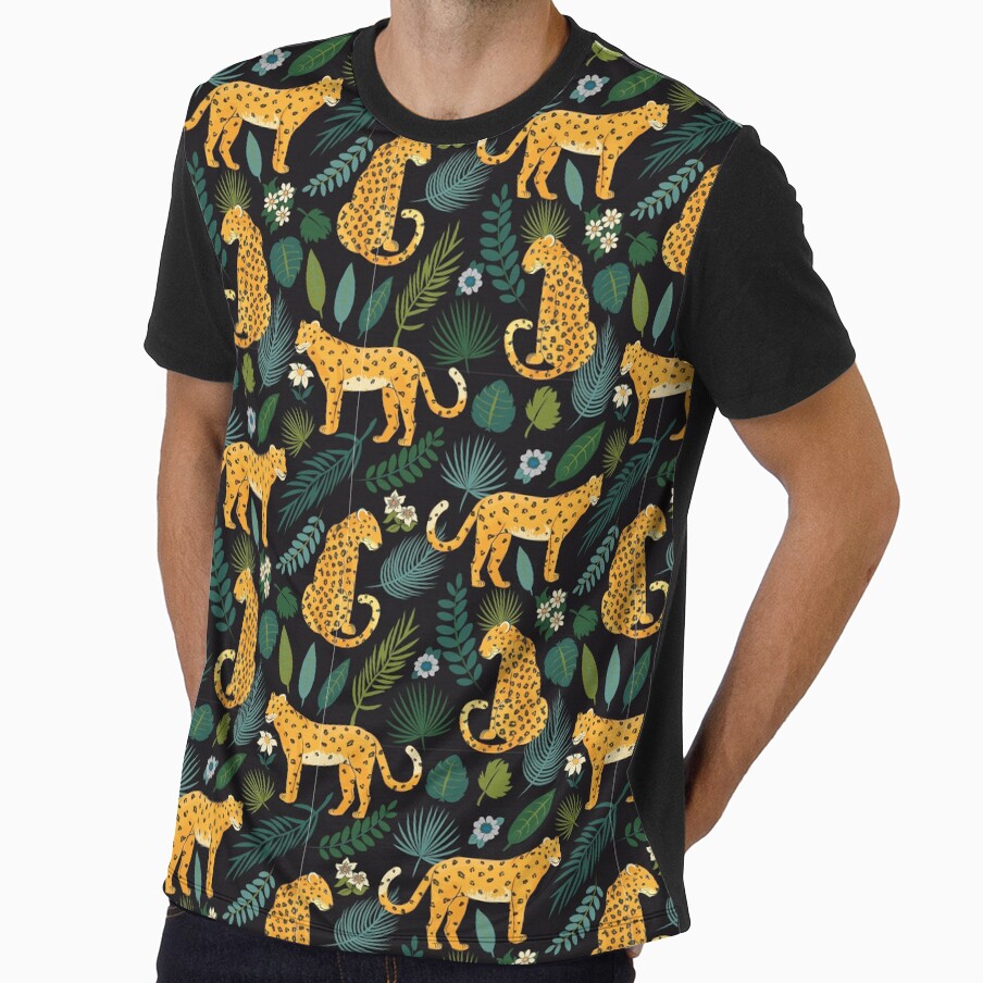 Leopard Seamless Pattern by Jess  Hubbard