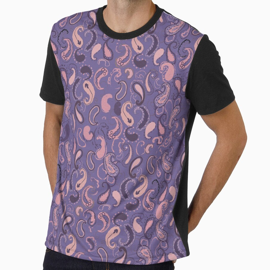 Purple paisley by Print-Designs