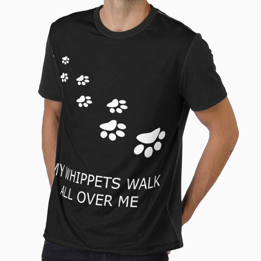 MY WHIPPETS WALK ALL OVER ME by uniqueitems