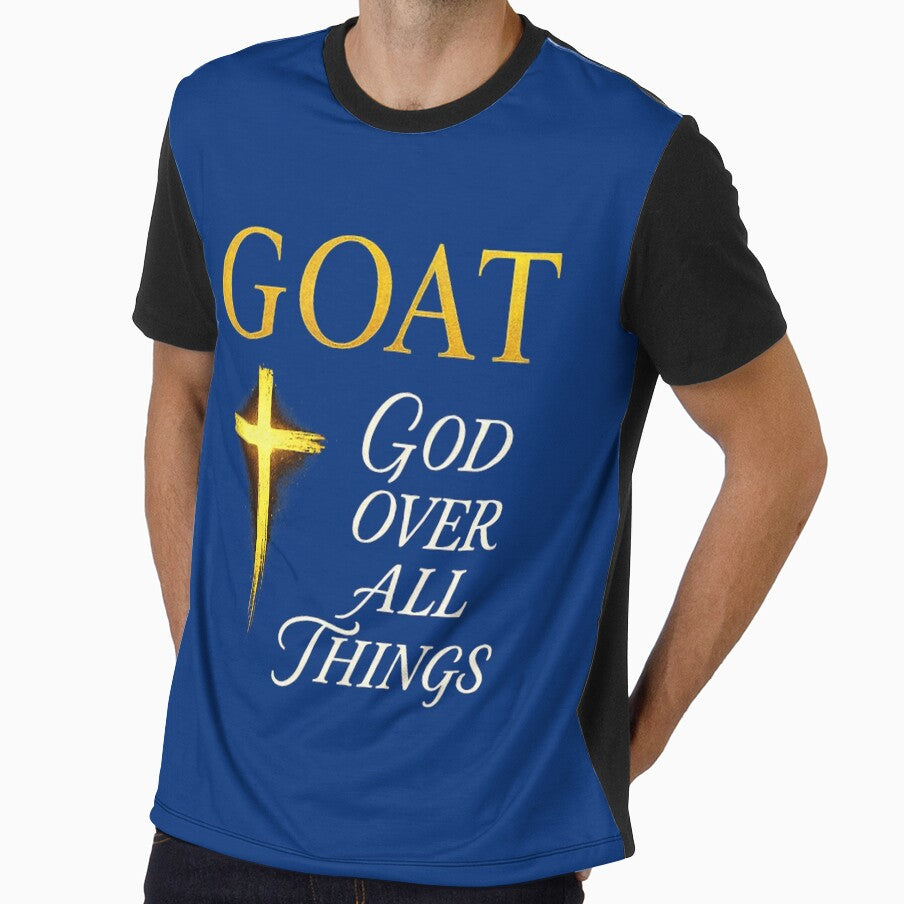Goat God Over All Things - Motivational Quote by averyfisher