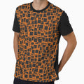 3d squares on glowing peach backdrop by GeoffBeattie