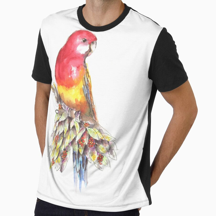 Australian, easten, rosella, eats, seeds, found, everywhere by Kerttu Rintala