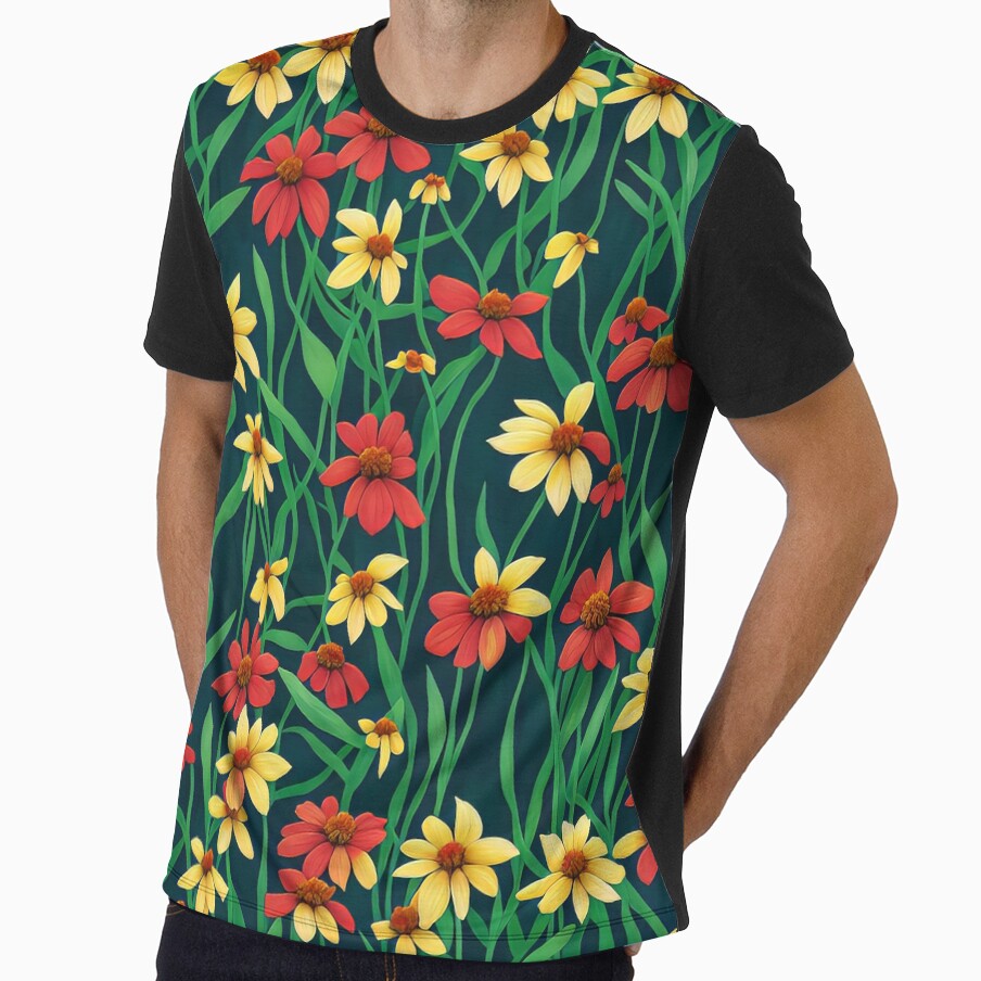 Flowers pattern by Purple-Horizon