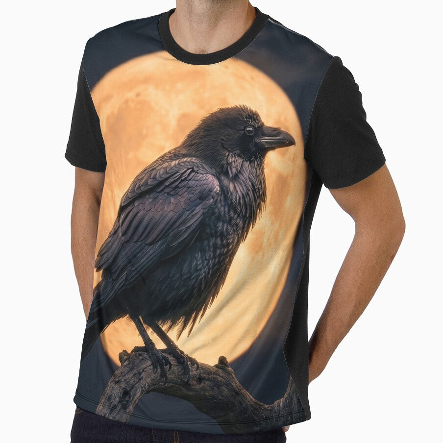 Full Moon Raven by Tridentulus