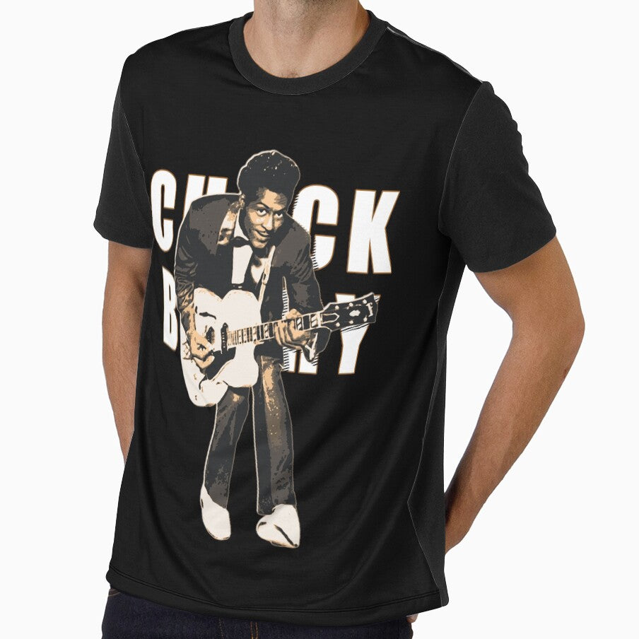 Chuck Berry Retro by Altaf Aji