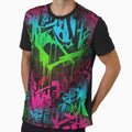 Neon Surge Graffiti Flow Aop by JohnnyVillas