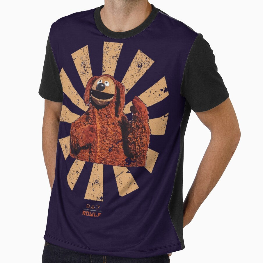Rowlf The Dog Retro Japanese Muppets by Nova5