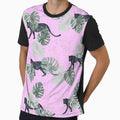 Black jaguar jungle print by Shirtgame