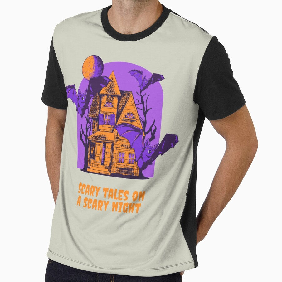 Scary Tales On A Scary Night-Spooky Halloween Pumpkin Night-Funny Scary Halloween by Red-ElYoubi