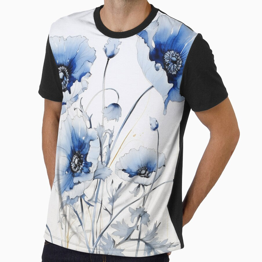 Blouvanda - Blue Poppies (1/4) by sabantha