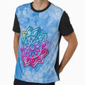 Blue Tye Dye with Floral Mandala by 1stopselfieshop