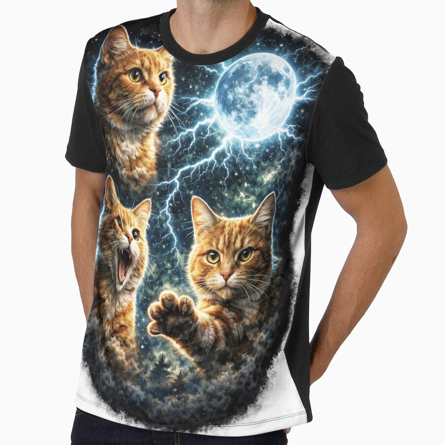 Retro Ginger cat by AIEverything