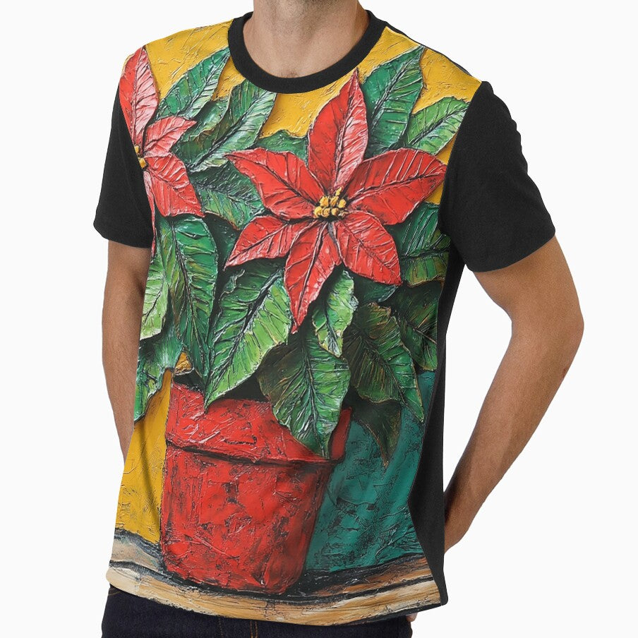 Poinsira - Abstract poinsettia (4/8) by sabantha