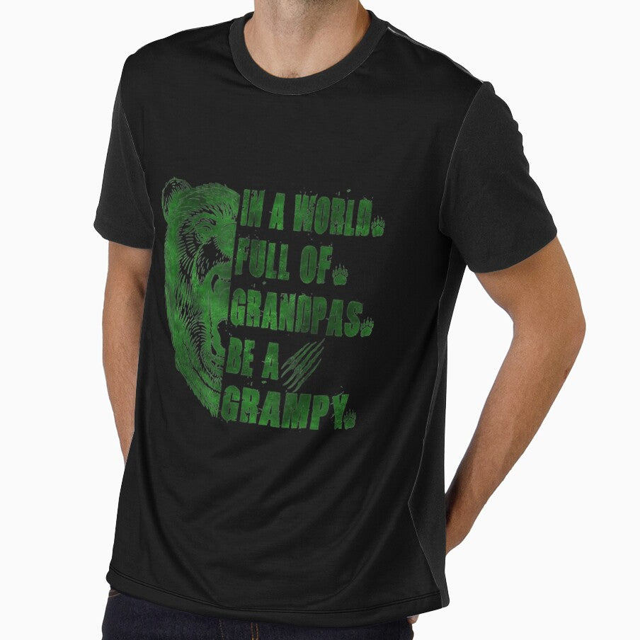 Mens In A World Full Of Grandpas Be A Grampy Father's Day Grampy by maizreo