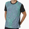 Purple on Green Mandala (tall) by Jennifer Ruch