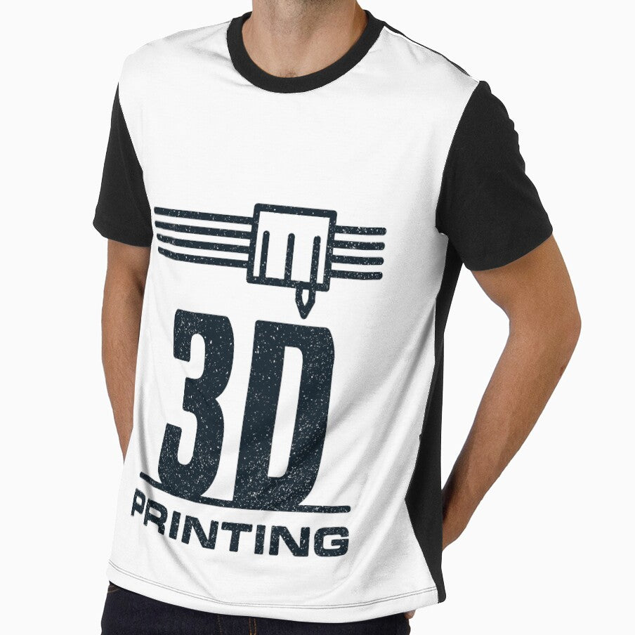 3D Printing distressed cool 3D printer design with Nozzle and Filament by venomousvector