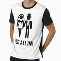 I Go All In! (Wedding / Marriage / Groom / Bride / Black) by MrFaulbaum