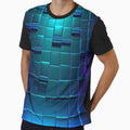 Purple cubic 3d design by Rajzone