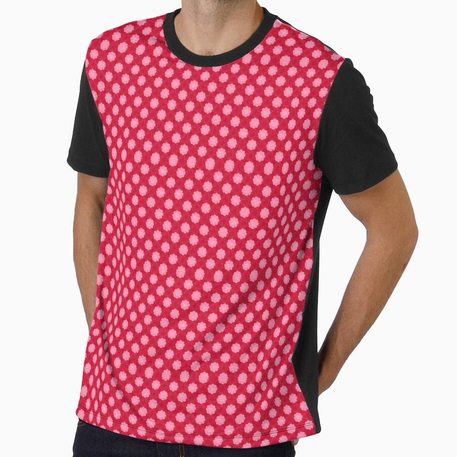 red flowers patern by nannadesign