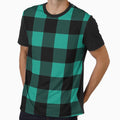 Green & Black Plaid Seamless Pattern by fotollissimo