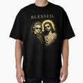 Jesus Streetwear T Shirt Retro Vintage Graphic Tee Hip Hop Urban Fashion Shirt by faithandflow