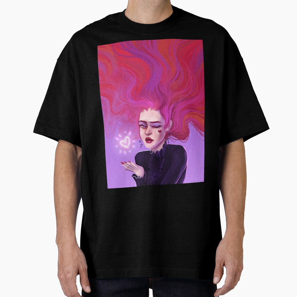 I Heart U - gothic valentine's day by CuriosumArt