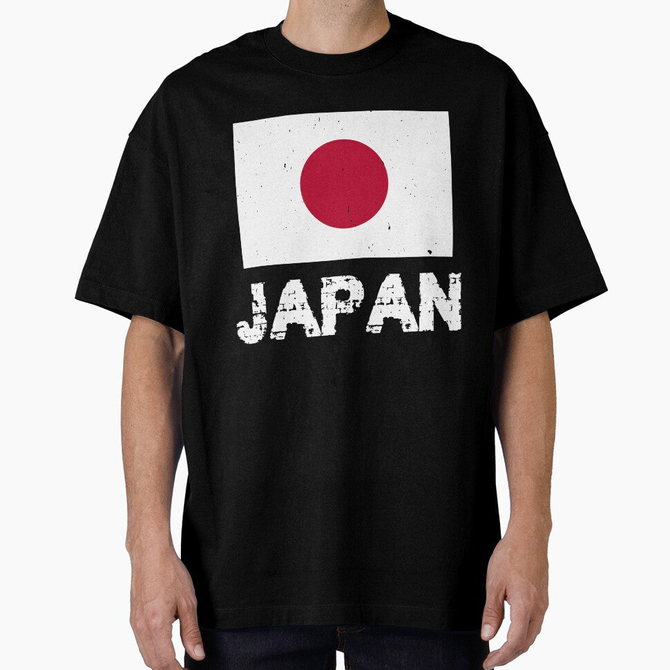 Japan Flag T-Shirt for Men and Women by AllStarMerch